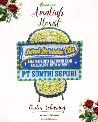 Papan Bunga Duka di Langkapura