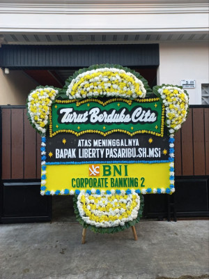 Papan Bunga Duka di Langkapura