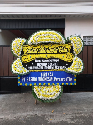 Papan Bunga Duka di Langkapura