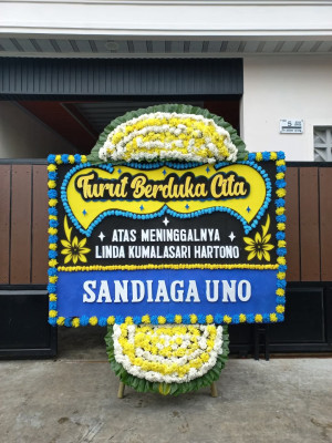 Papan Bunga Duka di Langkapura