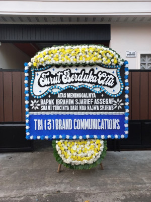 Papan Bunga Duka di Langkapura